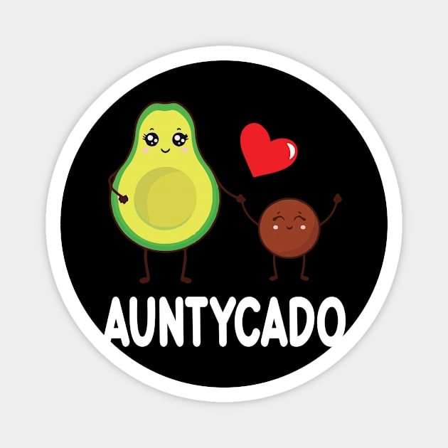 Avocados Dancing Together Happy Avocado Auntycado Aunt Uncle Magnet by DainaMotteut